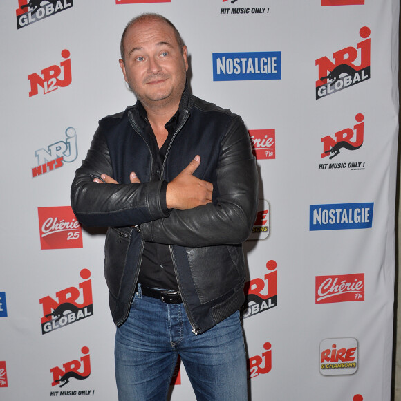 Cauet - Conférence de rentrée du groupe NRJ Global au musée du Quai Branly à Paris le 10 septembre 2015.