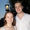 Exclusif - La princesse Alexandra de Hanovre et son compagnon Ben-Sylvester Strautmann lors d'une soirée "White Party" au Monaco Ambassadors Club à Monaco, le 6 juillet 2018. © Claudia Albuquerque/Bestimage
