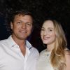 Exclusif - Gareth Wittstock (le frère de Charlene Wittstock) avec sa femme Roisin Gavin lors d'une soirée "White Party" au Monaco Ambassadors Club à Monaco, le 6 juillet 2018. © Claudia Albuquerque/Bestimage
