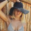 Stéphanie Clerbois en vacances - Instagram, 9 août 2017