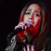 Exclusif - Amel Bent - Enregistrement de l'émission "Johnny, toute la musique qu'ils aiment" à la Seine Musicale. Le 13 décembre 2017 © Perusseau-Veeren / Bestimage