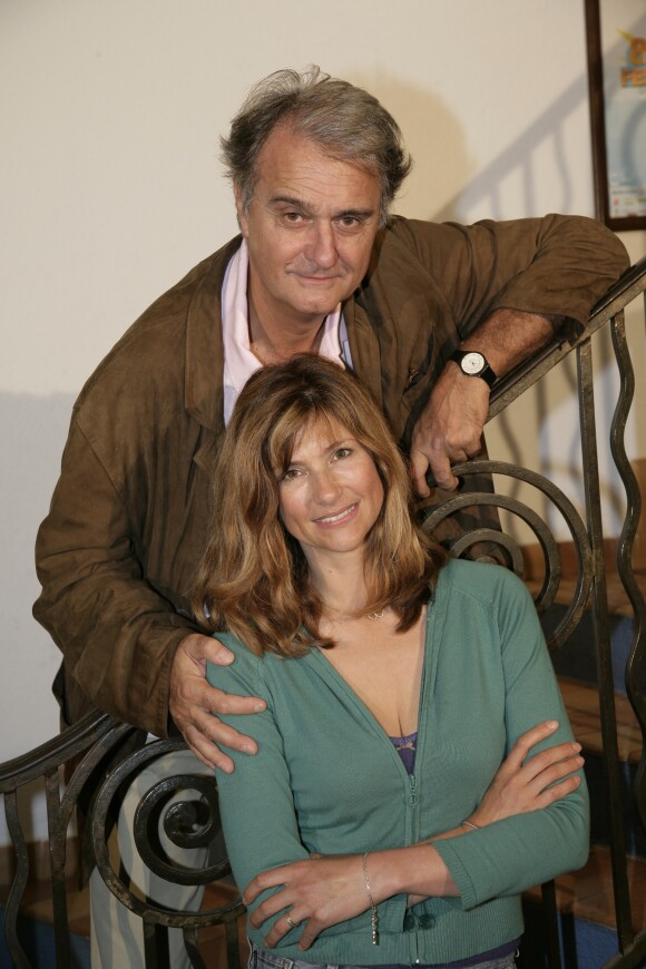 Archives - Florence Pernel et Pierre Boutron lors de la 8e édition du Festival de la Fiction TV de Saint-Tropez, le 15 septembre 2006