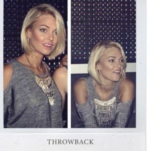 Caroline Receveur dévoile une ancienne photo d'elle sur Instagram - 02 août 2018