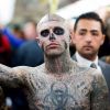 Rick Genest à Londres. Octobre 2016.