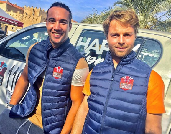 Laurent Maistret et Martin Bazin de "Koh-Lanta" au Maroc - Instagram, 4 novembre 2017