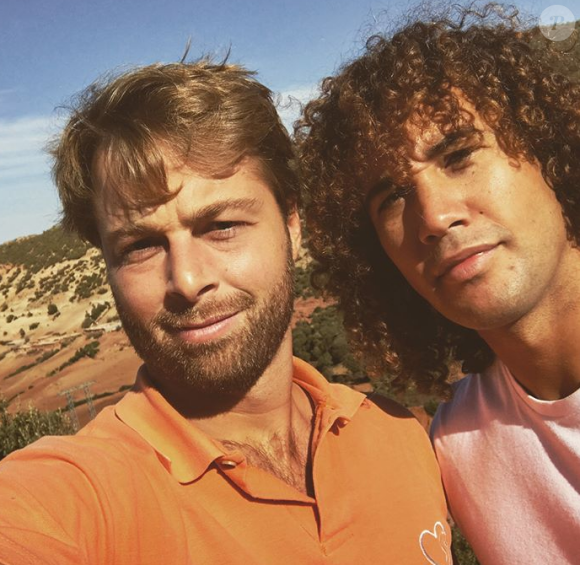 Martin Bazin et Laurent Maistret de "Koh-Lanta" à Ouarzazate, au Maroc - Instagram, 2 novembre 2017