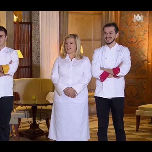 Michel Sarran, Adrien, Hélène Darroze et Clément - "Top Chef 2018", M6, 11 avril 2018