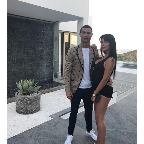 Cristiano Ronaldo et Georgina Rodriguez en vacances, photo Instagram du 26 juillet 2018