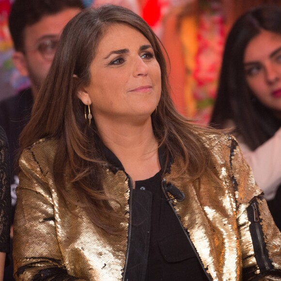 Exclusif - Valérie Bénaïm - 1000ème de l'émission "Touche pas à mon poste" (TPMP) en prime time sur C8 à Boulogne-Billancourt le 27 avril 2017.