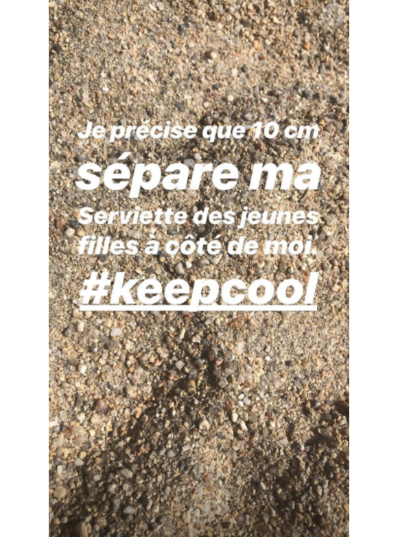 Alizée, son gros coup de gueule depuis une plage corse le 13 août 2018.