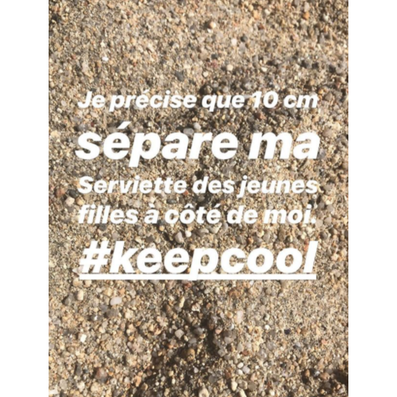 Alizée, son gros coup de gueule depuis une plage corse le 13 août 2018.