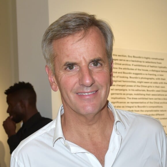 Bernard de la Villardière - People au vernissage de l'exposition "Femininities - Guy Bourdin" à la Maison Chloé à Paris, à l'occasion de la fashion week. Le 2 juillet 2017 © Giancarlo Gorassini / Bestimage