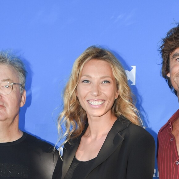 Dominique Besnehard, Laura Smet et Nicolas Herman lors du premier jour de la 11ème édition du festival du Film Francophone d'Angoulême, France, le 21 août 2018. © Coadic Guirec/Bestimage