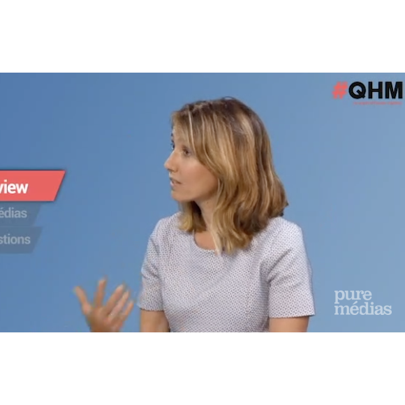 Alexia Laroche-Joubert dans le #QHM de Puremedias.com, le 20 juin 2018.