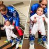 Jackie Chamoun pose avec sa fille Gaïa sur Instagram le 6 février 2018.