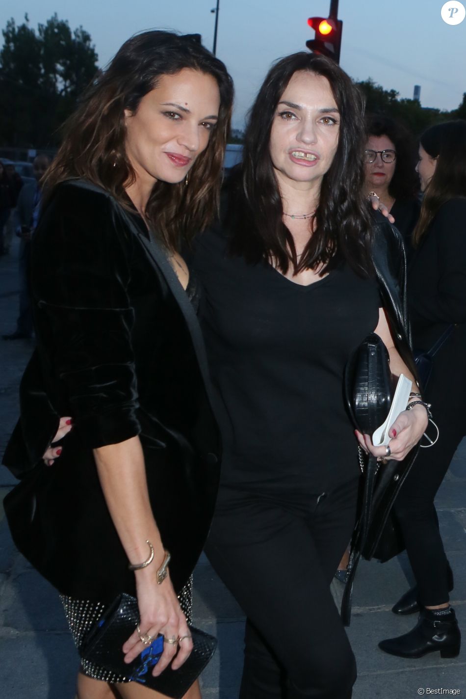 Asia Argento, Béatrice Dalle - Arrivée des people au défilé de mode
