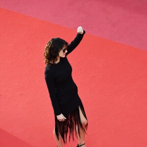 Asia Argento lors de la montée des marches du film " L'Homme qui tua Don Quichotte " lors de la cérémonie de clôture du 71ème Festival International du Film de Cannes. Le 19 mai 2018 © Borde-Moreau / Bestimage