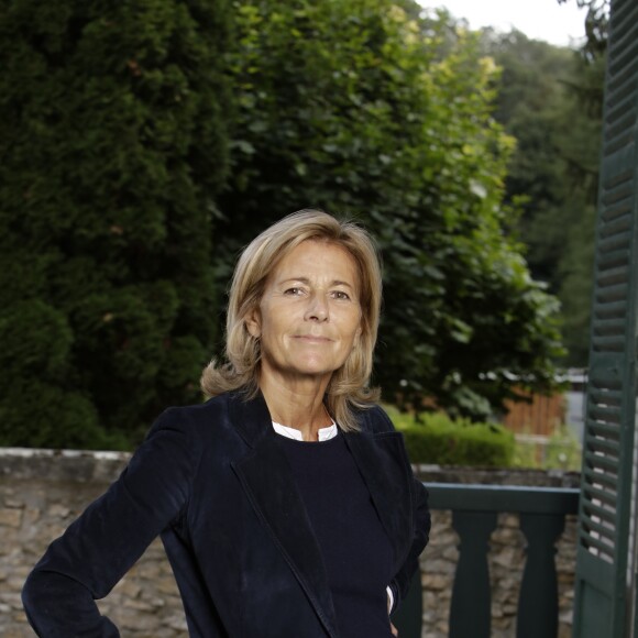 Claire Chazal - "Les écrivains chez Gonzague Saint Bris" - 1ère édition à Chanceaux-près-Loches, le 26 août 2018. © Cédric Perrin/Bestimage