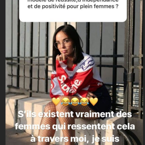 Agathe Auproux répond à ses fidèles supportrices sur Instagram. Août 2018.