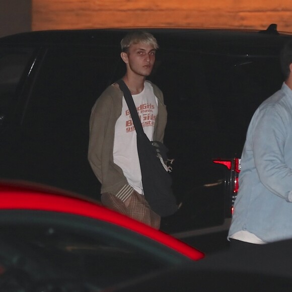 Kendall Jenner et Anwar Hadid sont allés dîner avec des amis au restaurant Nobu à Malibu. Le duo a été aperçu ensemble tout le week-end. Le 2 septembre 2018.