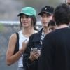 Exclusif - Kendall Jenner et Bella Hadid au parc d'attraction Malibu Chill Cook-Off à Malibu, le 31 août 2018.