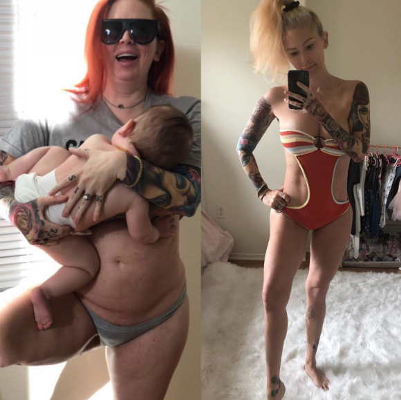 Jenna Jameson - photo postée sur Instagram le 3 septembre 2018.