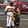 Blaise Matuidi en vacances à New York avec sa femme Isabelle. Instagram, le 6 août 2018.