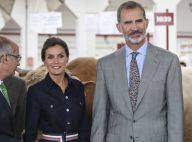 Letizia d'Espagne recycle son look casual chic au milieu des vaches