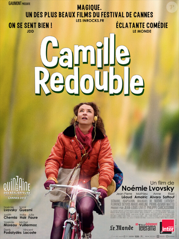 "Camille redouble" de et avec Noémie Lvovsky en 2013.