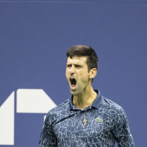 Novak Djokovic, vainqueur de l'US Open de Tennis 2018 à New York, le 9 septembre 2018.