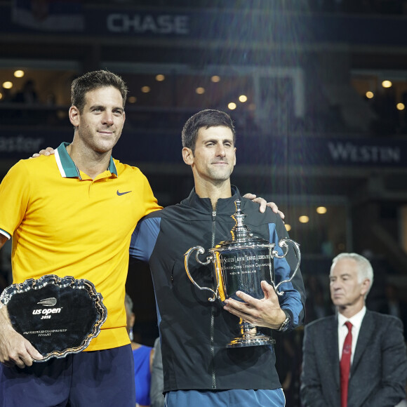 Novak Djokovic, vainqueur de l'US Open de Tennis 2018 à New York, le 9 septembre 2018.