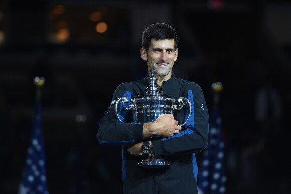 Novak Djokovic, vainqueur de l'US Open de Tennis 2018 à New York, le 9 septembre 2018.to by Corinne Dubreuil/ABACAPRESS.COM10/09/2018 - New York City