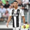 Cristiano Ronaldo lors du match de Série A, Juventus contre la Lazio à l'Allianz Stadium à Turin, la Juventus remporte le macth 2 à 0, à Turin, le 25 août 2018.