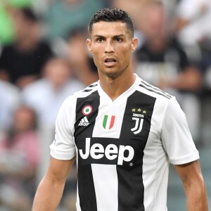 Cristiano Ronaldo lors du match de Série A, Juventus contre la Lazio à l'Allianz Stadium à Turin, la Juventus remporte le macth 2 à 0, à Turin, le 25 août 2018.
