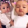 Stormi Webster et Chicago West. Les deux cousines, déjà très proches, sont nées à deux semaines d'intervalle début 2018.