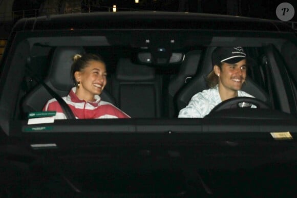 Justin Bieber et sa fiancée Hailey Baldwin sont allés à la messe ensemble à Beverly Hills, le 29 août 2018