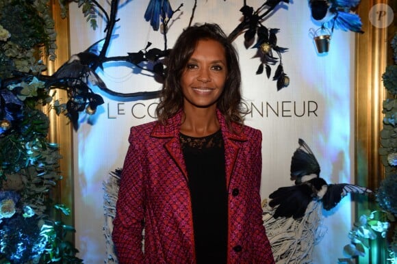 Exclusif - Karine Le Marchand lors de l'inauguration du restaurant de l'hôtel Le Collectionneur à Paris, France, le 13 septembre 2018. © Rachid Bellak/Bestimage