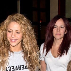 Exclusif - Shakira est allée dîner avec son fils Milan au restaurant 'The Cheesecake Factory' à Beverly Hills, le 3 septembre 2018.