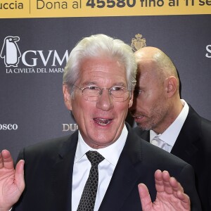 Richard Gere lors de la soirée "Celebrity Fight Night" aux Arènes de Vérone, Italie, le 8 septembre 2018.