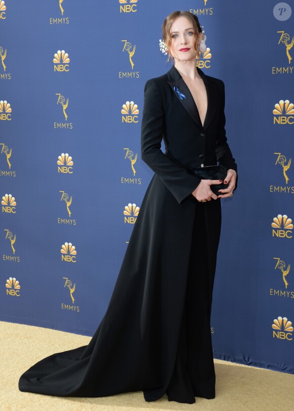Evan Rachel Wood en Altuzarra au 70ème Primetime Emmy Awards au théâtre Microsoft à Los Angeles, le 17 septembre 2018.