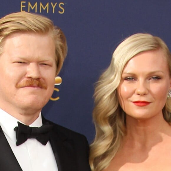 Kirsten Dunst, Jesse Plemons au 70ème Primetime Emmy Awards au théâtre Microsoft à Los Angeles le 17 septembre 2018.