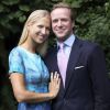 Lady Gabriella Windsor et Thomas Kingston, photo diffusée par le palais de Buckingham à l'occasion de leurs fiançailles, nouées en août 2018 et annoncées le 19 septembre 2018. ©Alexandra Diez de Rivera/PA Wire/Abacapress.com