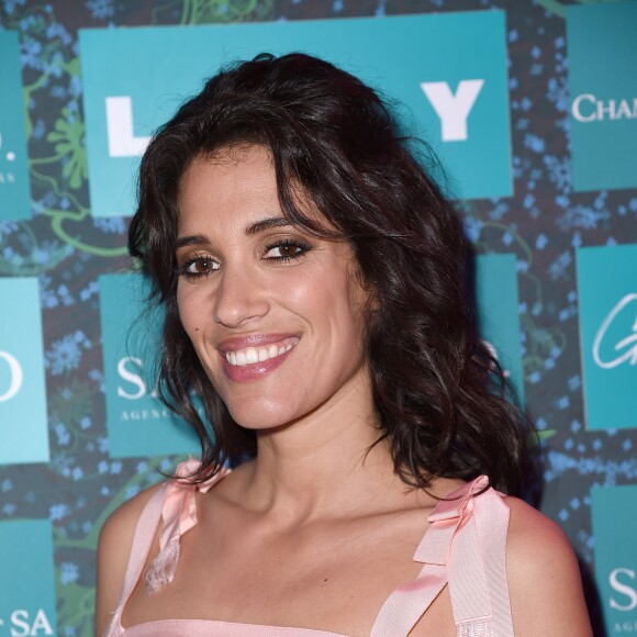 Exclusif - Laurie Cholewa - Soirée du défilé "100% Green" de la créatrice éco-responsable Gaëlle Constantini sur la terrasse Sandra & Co lors du 71ème Festival International du Film de Cannes le 9 mai 2018. © Giancarlo Gorassini/Bestimage