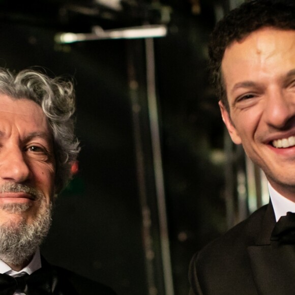 Exclusif - Alain Chabat et Vincent Dedienne - Backstage de l'enregistrement de l'émission "On refait les grands duos d'humour" au Théâtre de Paris, le 29 mai 2018. Diffusion sur France 3 le 21 septembre à 21 © Romuald Meigneux-Pierre Pérusseau / Bestimage