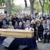 Jean Veil - Obsèques de Marceline Loridan-Ivens, camarade de déportation de Simone Veil, au cimetière du Montparnasse à Paris le 21 septembre 2018.