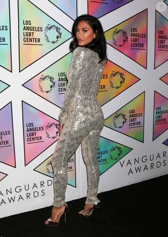 Nicole Scherzinger au 49ème gala d'anniversaire annuel LA LGBT à l’hôtel Beverly Hilton à Beverly Hills, le 23 septembre 2018