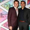Conrad Ricamora (droite) au 49ème gala d'anniversaire annuel LA LGBT à l’hôtel Beverly Hilton à Beverly Hills, le 23 septembre 2018