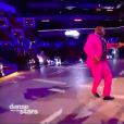 Basile Boli dans "Danse avec les stars 9" sur TF1, le 29 septembre 2018.