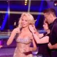 Pamela Anderson dans "Danse avec les stars 9" sur TF1, le 29 septembre 2018.