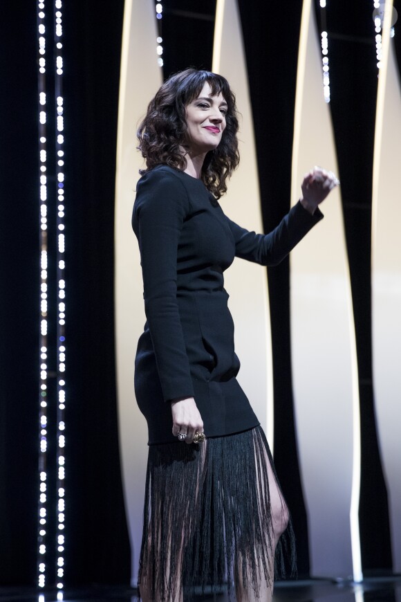 L'actrice italienne Asia Argento - Cérémonie de clôture du 71e Festival International du Film de Cannes le 19 mai 2018. © Borde / Moreau / Bestimage